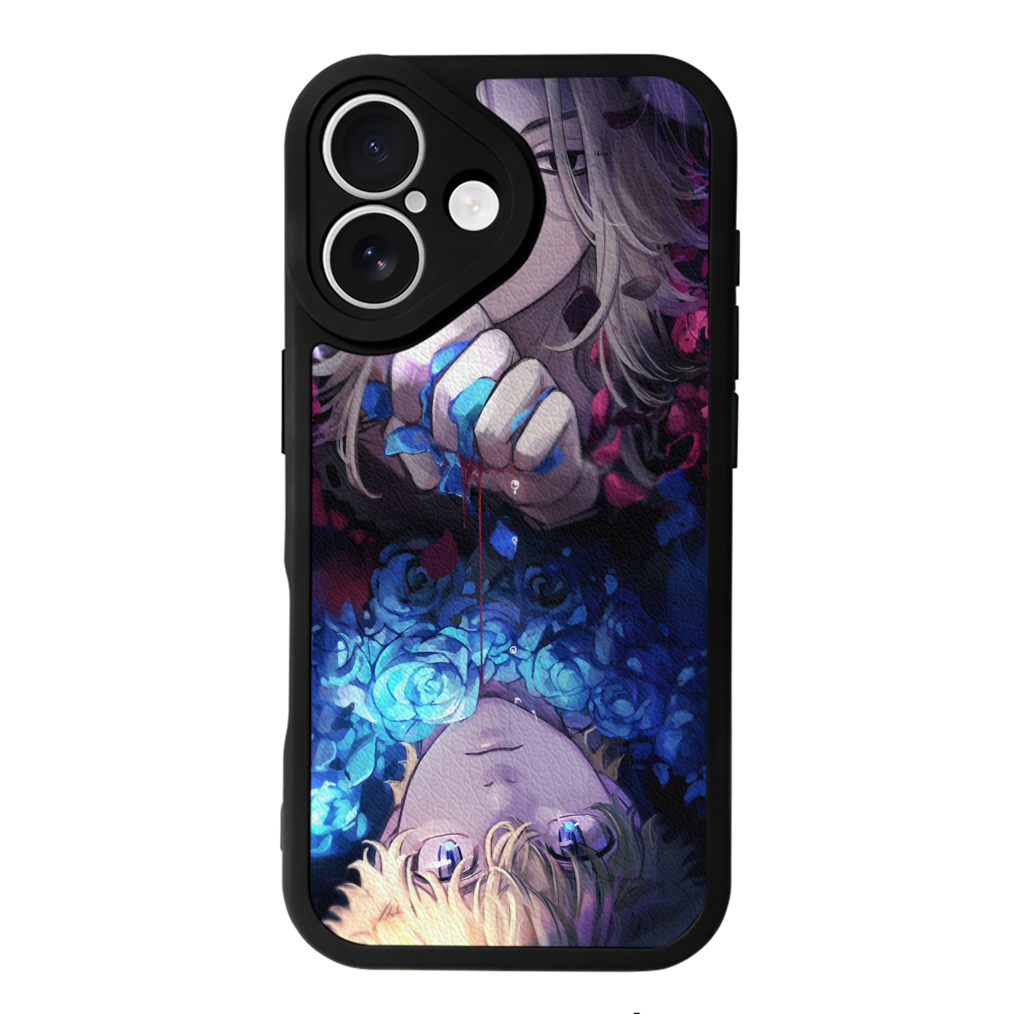 （画像用） 東京リベンジャーズ Tokyo Revengers 【iPhone 16シリーズ対応】シリコンスマホケース（レザー調） 材質：シリコン